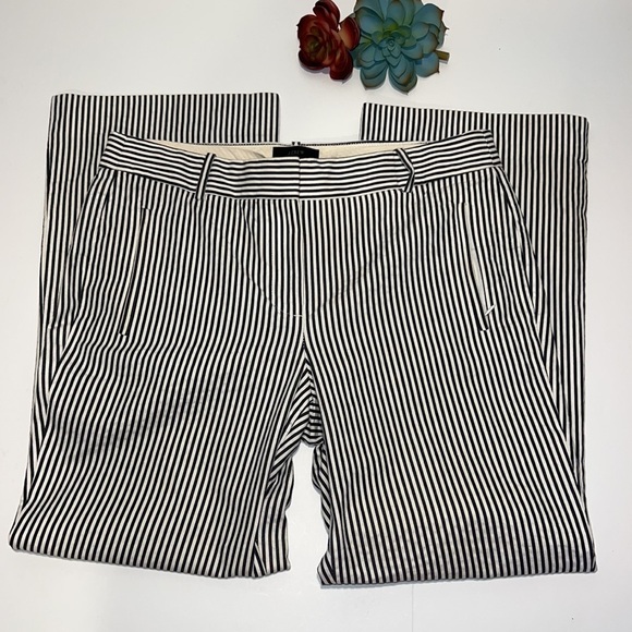 J. Crew Womens Teddy Stripped Pants Size 6 - Picture 7 of 13